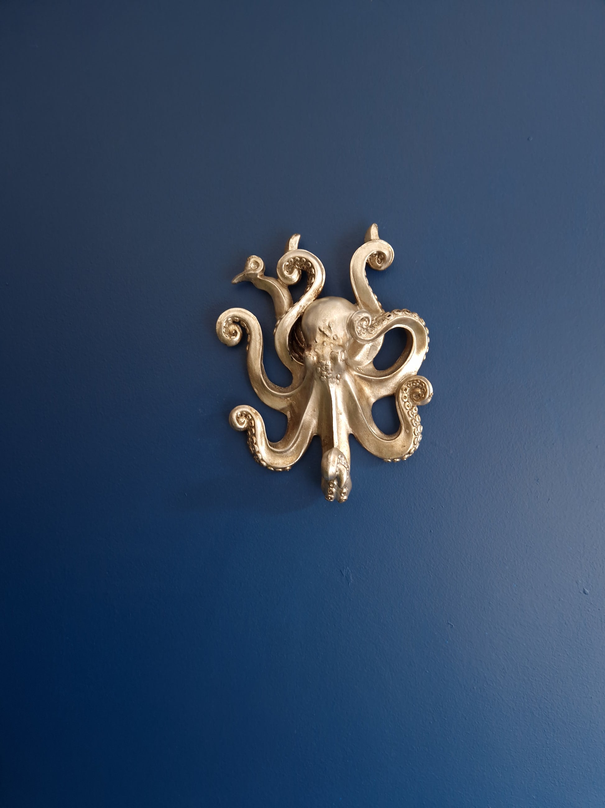 Silver Octopus Wall Hook - Ocean-Inspired Resin Wall Decor for Home, 2 –  503 Boutique